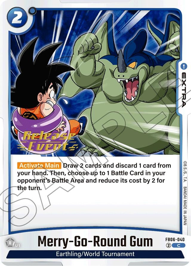 Image for Merry-Go-Round Gum (Rivals Clash Release Event Cards) (FB06-040) - Dragon Ball Super: Fusion World