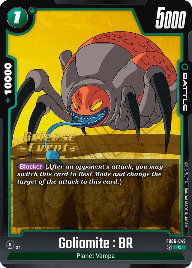 Image for Goliamite : BR (Rivals Clash Release Event Cards) (FB06-049) - Dragon Ball Super: Fusion World