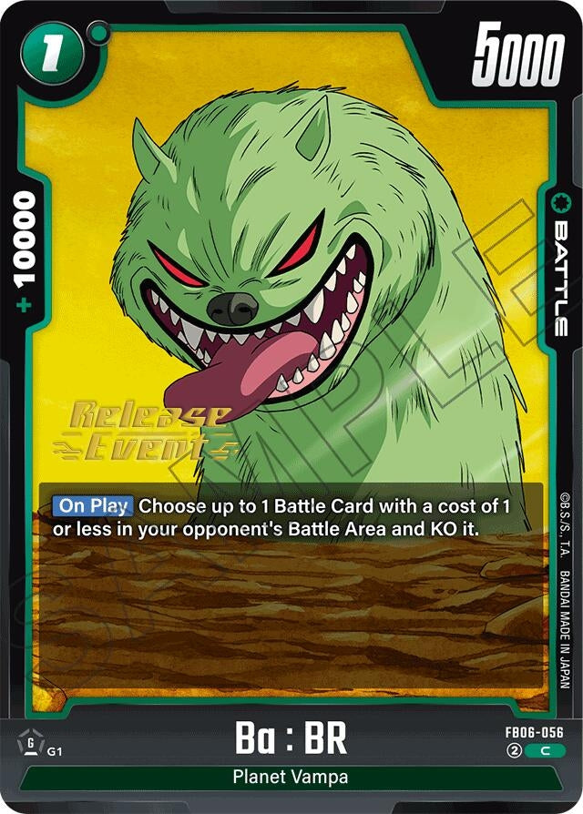 Image for Ba : BR (Rivals Clash Release Event Cards) (FB06-056) - Dragon Ball Super: Fusion World
