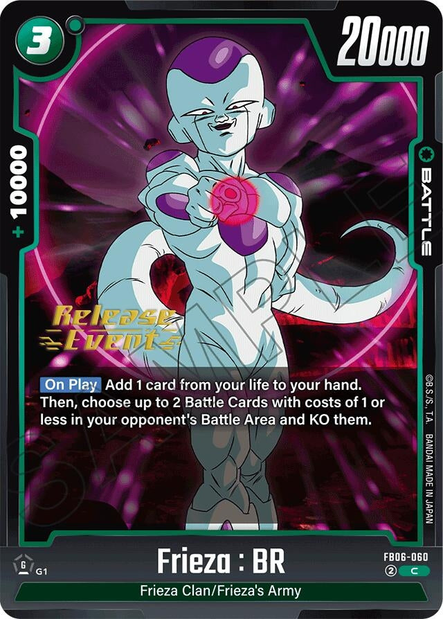 Image for Frieza : BR (Rivals Clash Release Event Cards) (FB06-060) - Dragon Ball Super: Fusion World