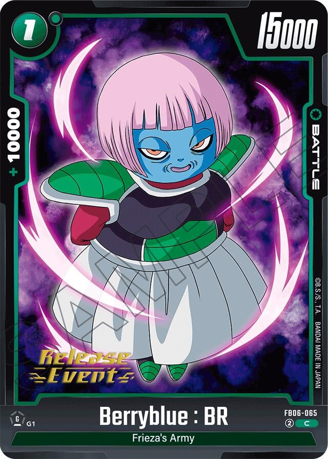 Image for Berryblue : BR (Rivals Clash Release Event Cards) (FB06-065) - Dragon Ball Super: Fusion World