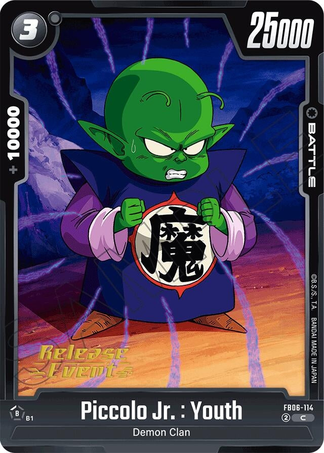 Image for Piccolo Jr. : Youth (Rivals Clash Release Event Cards) (FB06-114) - Dragon Ball Super: Fusion World