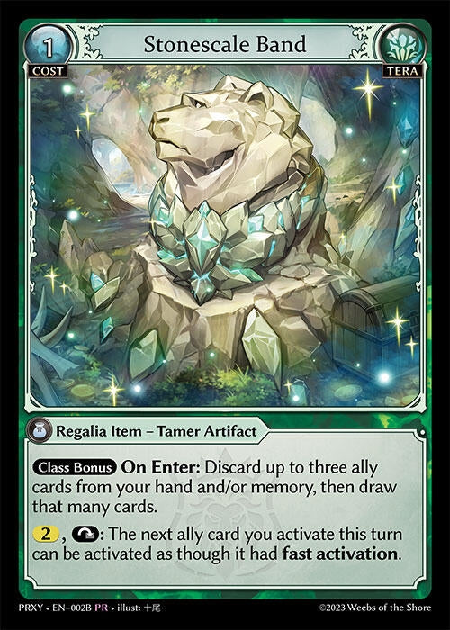 Image for Stonescale Band (002B) (Proxia's Vault) (002B) - Grand Archive TCG