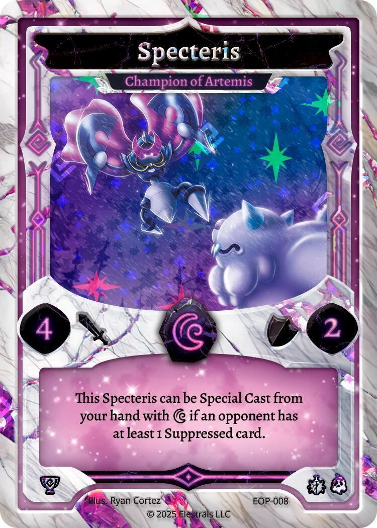 Image for Specteris - Champion of Artemis (Elestrals Premier Packs) (EOP-008) - Elestrals