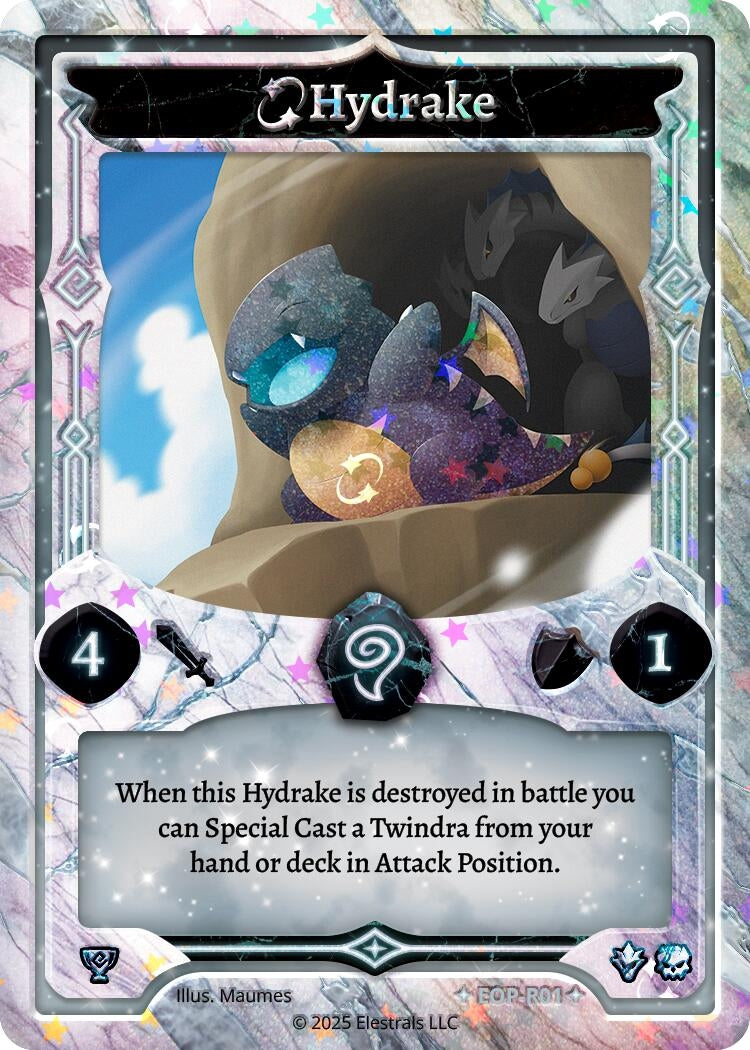 Image for Hydrake (Stellar) (Elestrals Premier Packs) (EOP-R01) - Elestrals