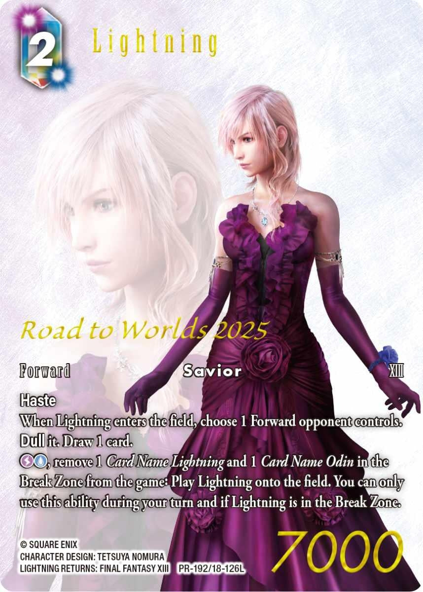 Image for Lightning (PR-192/18-126L) (FF: Promo Cards) (PR-192/18-126L) - Final Fantasy TCG