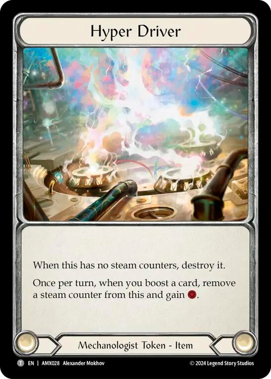 Image for Hyper Driver (Armory Deck: Maxx Nitro) (AMX028) - Flesh and Blood TCG