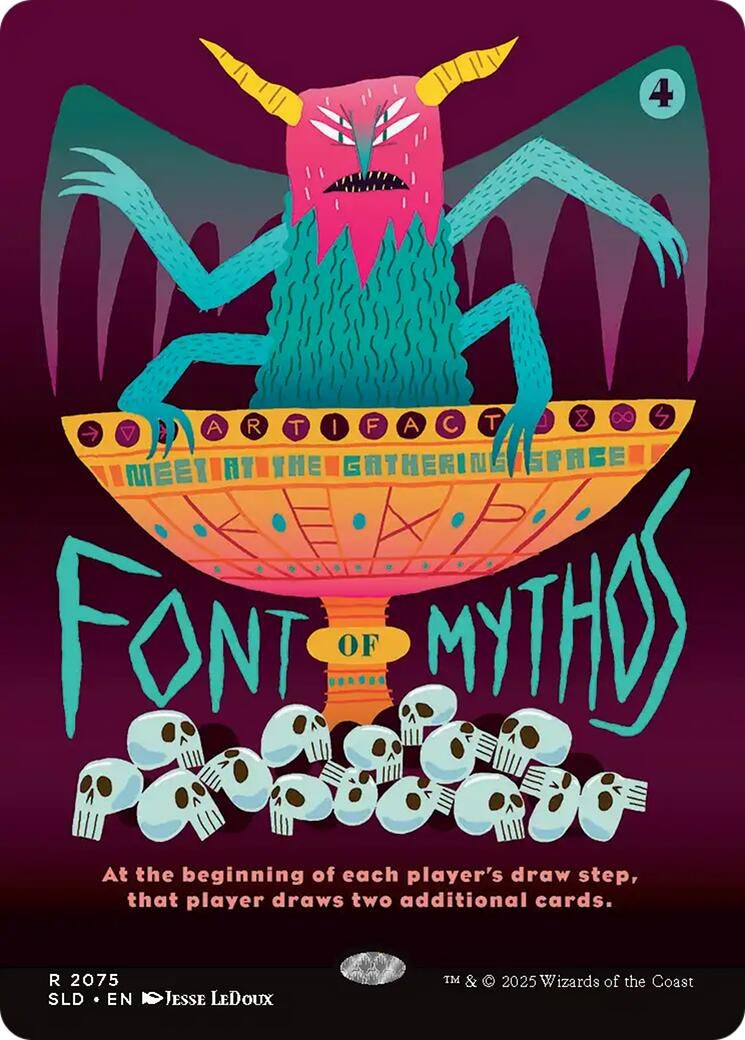 Image for Font of Mythos (Secret Lair Drop Series) (2075) - Magic: The Gathering