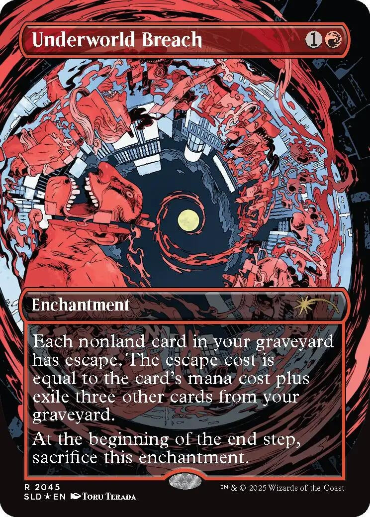 Image for Underworld Breach (2045) (Raised Foil) (Secret Lair Drop Series) (2045) - Magic: The Gathering
