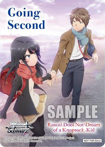 Image for Going Second (Rascal Does Not Dream of a Knapsack Kid) (Rascal Does Not Dream Series) - Weiss Schwarz