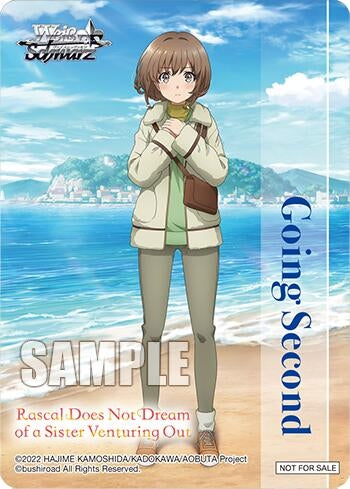 Image for Going Second (Rascal Does Not Dream of a Sister Venturing Out) (Rascal Does Not Dream Series) - Weiss Schwarz