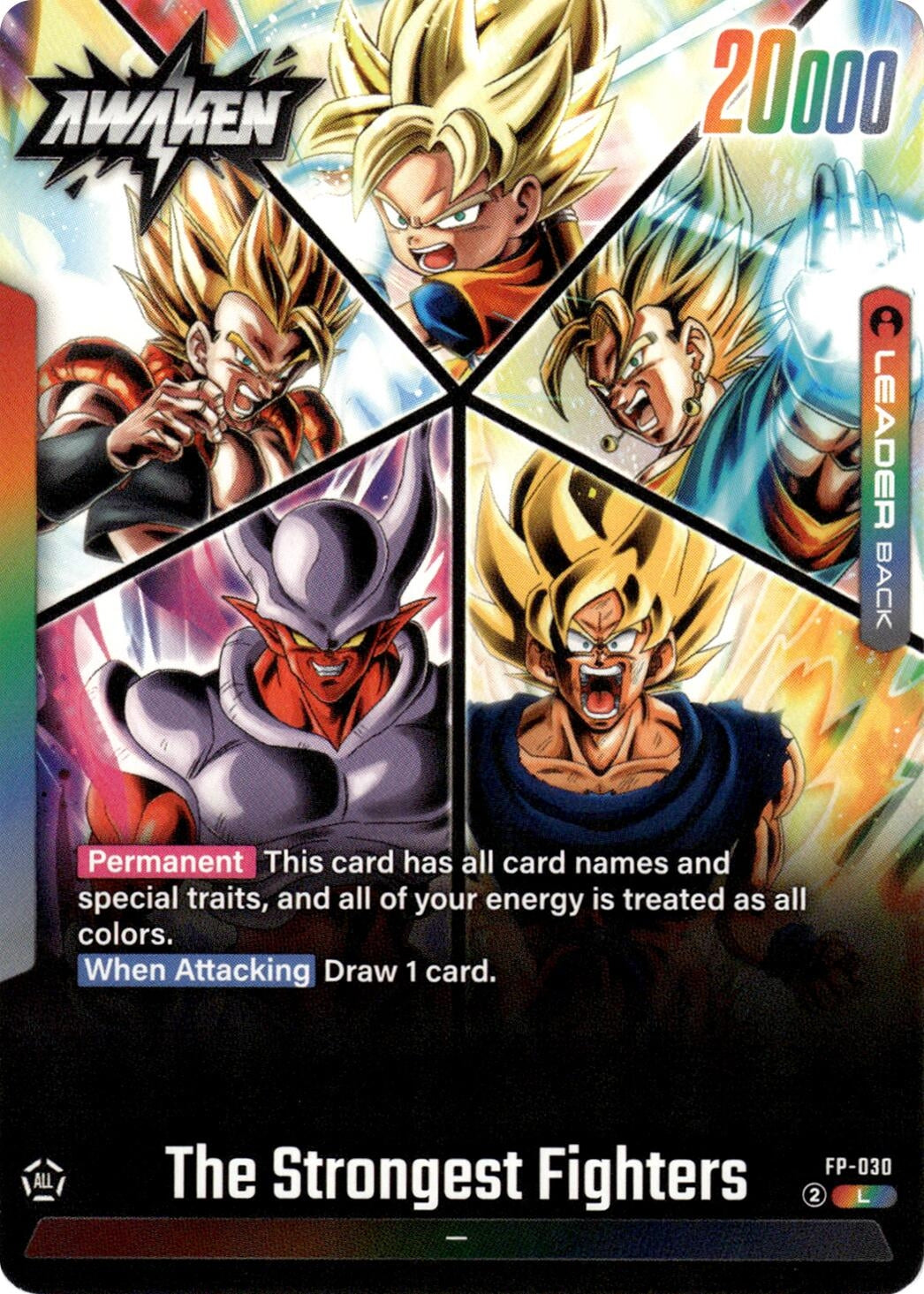 Image for The Strongest Fighters (Fusion World Promotion Cards and Packs) (FP-030) - Dragon Ball Super: Fusion World