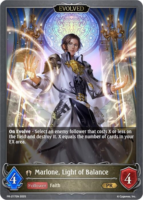 Image for Marlone, Light of Balance (Evolved) (Shadowverse: Evolve Promo Cards) (PR-217EN) - Shadowverse: Evolve