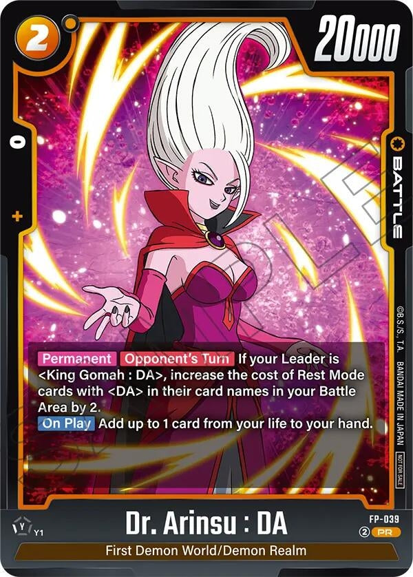 Image for Br. Arinsu : DA - FP-039 (Rivals Clash Release Event Cards) (FP-039) - Dragon Ball Super: Fusion World