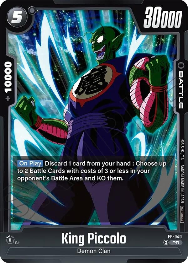 Image for King Piccolo - FP-040 (Rivals Clash Release Event Cards) (FP-040) - Dragon Ball Super: Fusion World