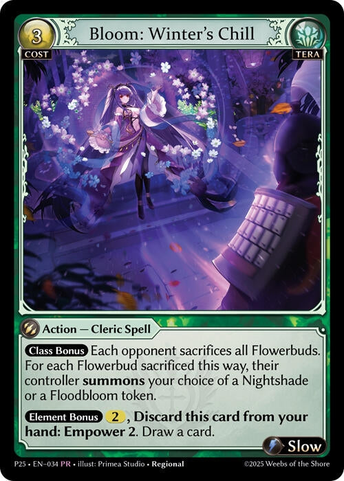 Image for Bloom: Winter's Chill (Promotional Cards) (034) - Grand Archive TCG