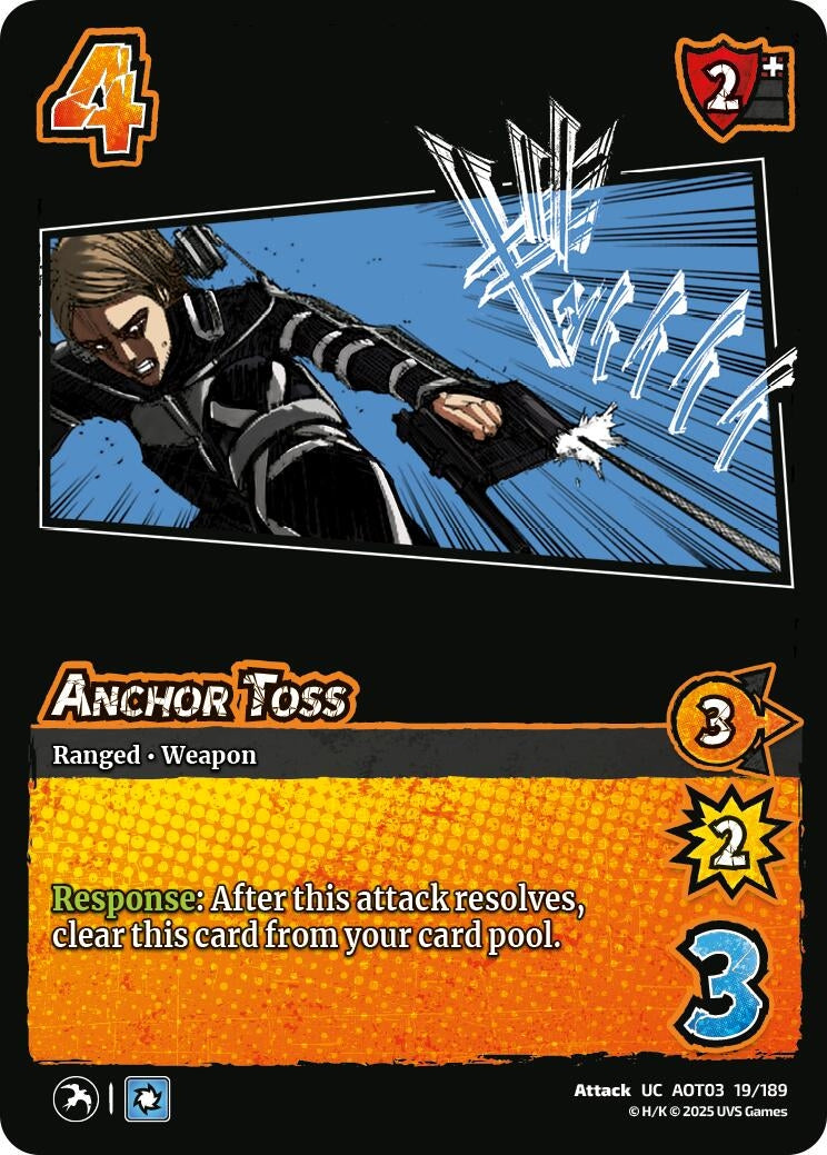 Image for Anchor Toss (Attack on Titan: Apocalypse) (19/189) - UniVersus