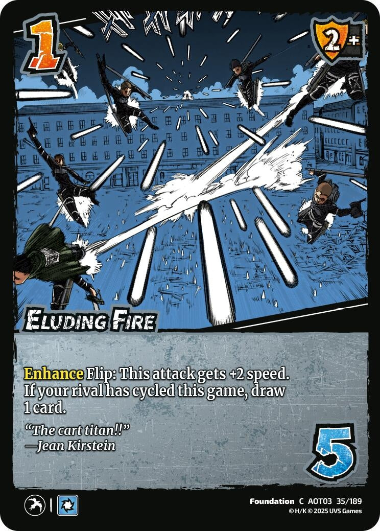 Image for Eluding Fire (Attack on Titan: Apocalypse) (35/189) - UniVersus