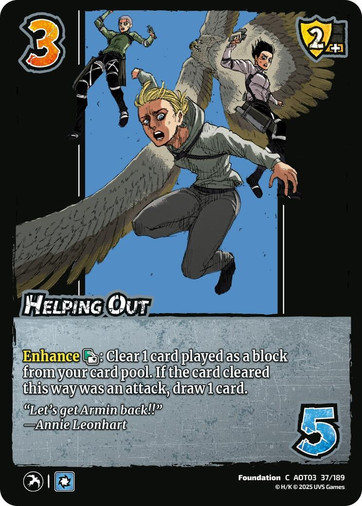 Image for Helping Out (Attack on Titan: Apocalypse) (37/189) - UniVersus