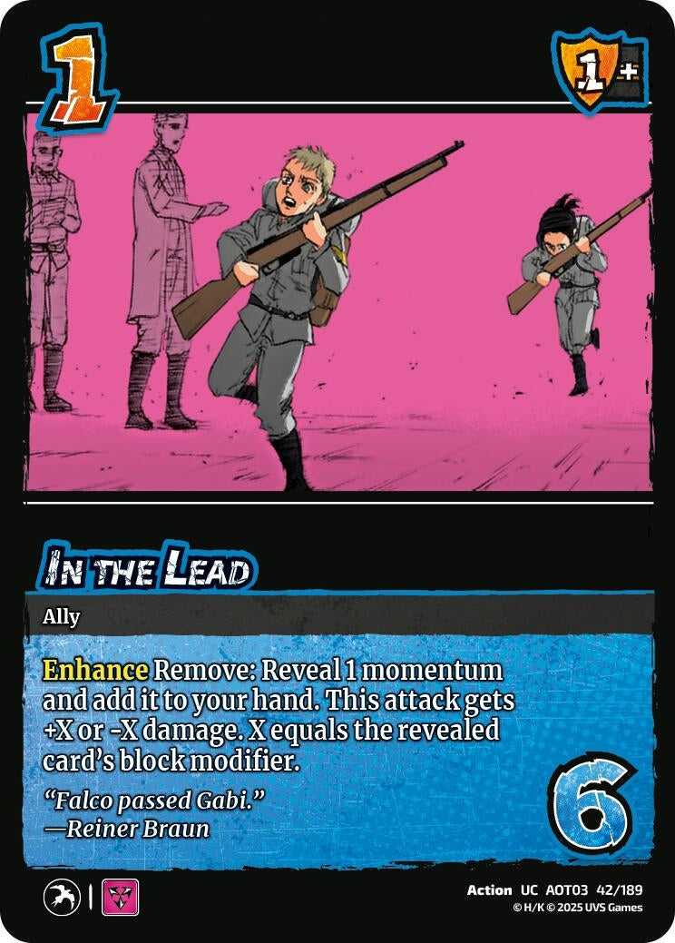 Image for In the Lead (Attack on Titan: Apocalypse) (42/189) - UniVersus