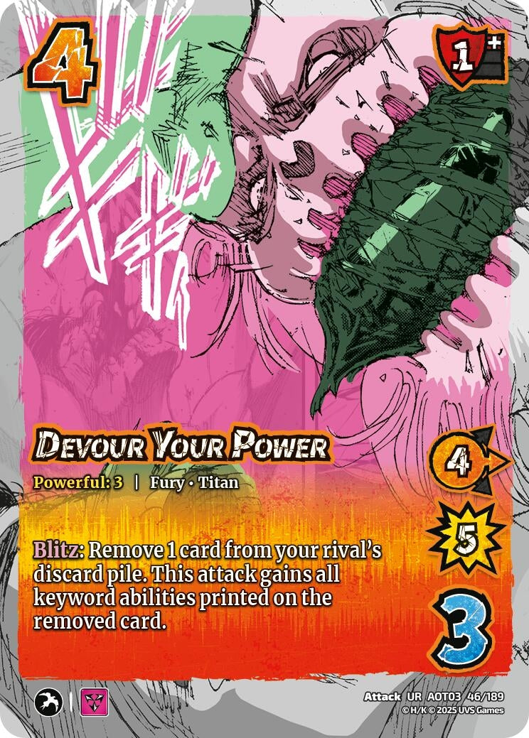Image for Devour Your Power (Attack on Titan: Apocalypse) (46/189) - UniVersus