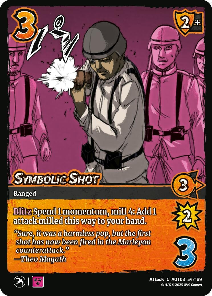 Image for Symbolic Shot (Attack on Titan: Apocalypse) (54/189) - UniVersus