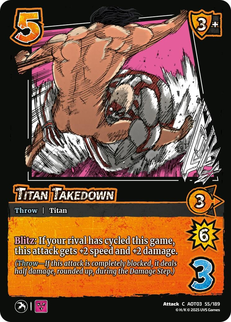 Image for Titan Takedown (Attack on Titan: Apocalypse) (55/189) - UniVersus