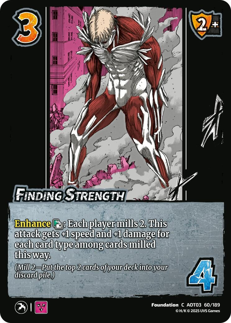 Image for Finding Strength (Attack on Titan: Apocalypse) (60/189) - UniVersus