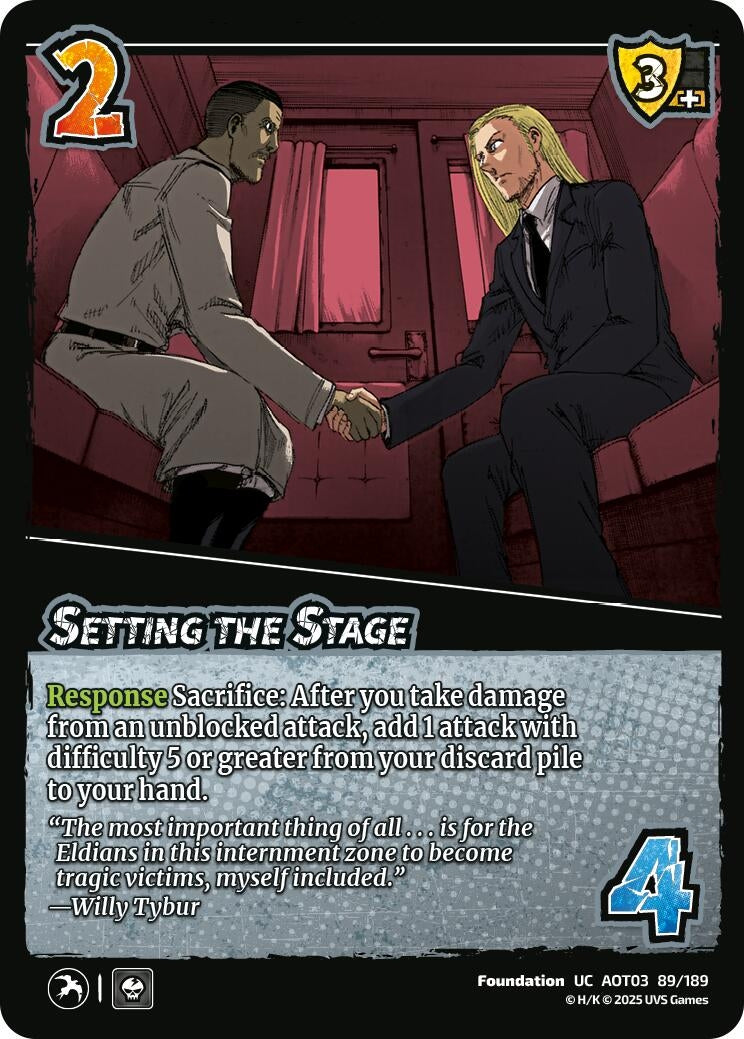 Image for Setting the Stage (Attack on Titan: Apocalypse) (89/189) - UniVersus