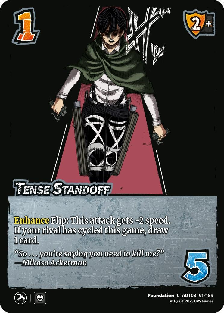 Image for Tense Standoff (Attack on Titan: Apocalypse) (91/189) - UniVersus