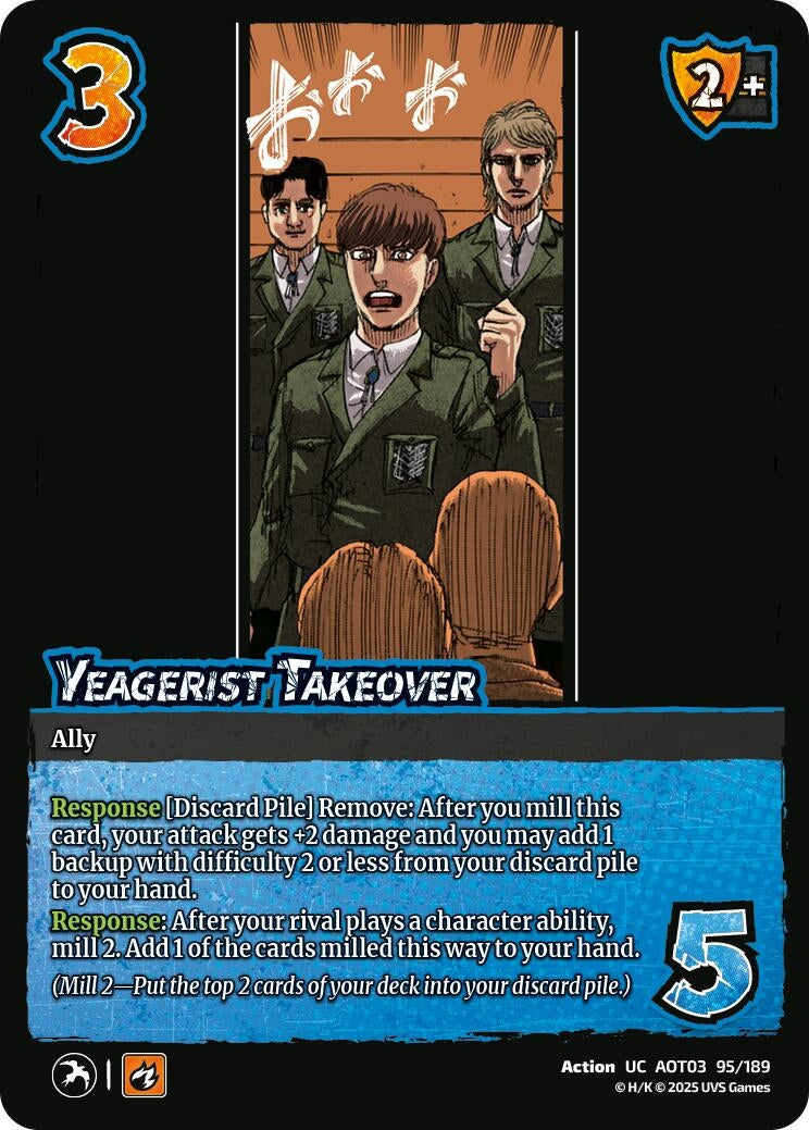 Image for Yeagerist Takeover (Attack on Titan: Apocalypse) (95/189) - UniVersus