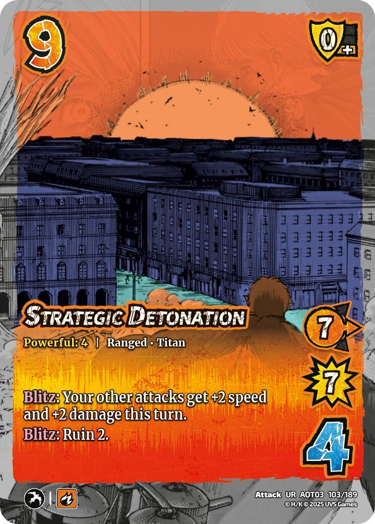 Image for Strategic Detonation (Attack on Titan: Apocalypse) (103/189) - UniVersus