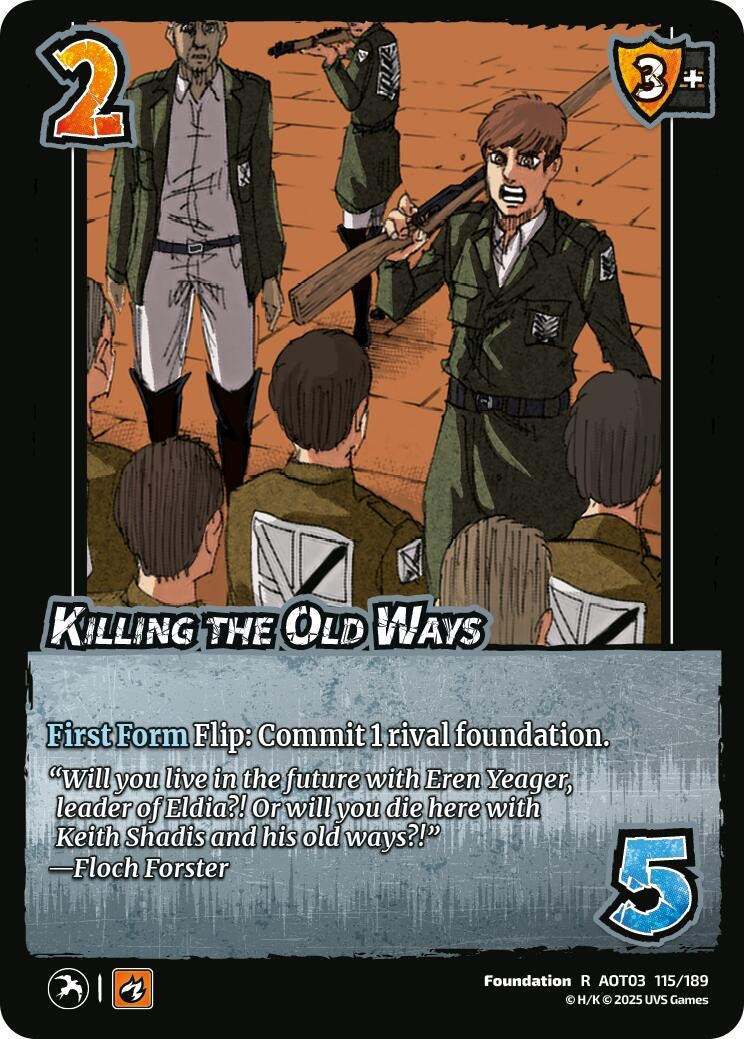 Image for Killing the Old Ways (Attack on Titan: Apocalypse) (115/189) - UniVersus