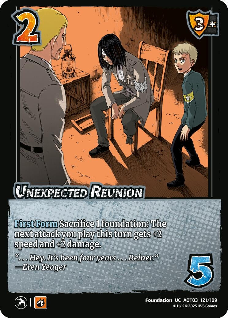 Image for Unexpected Reunion (Attack on Titan: Apocalypse) (121/189) - UniVersus
