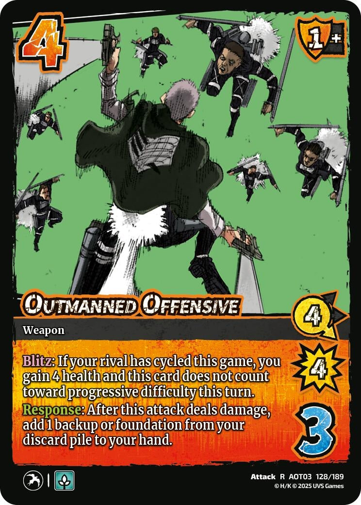 Image for Outmanned Offensive (Attack on Titan: Apocalypse) (128/189) - UniVersus
