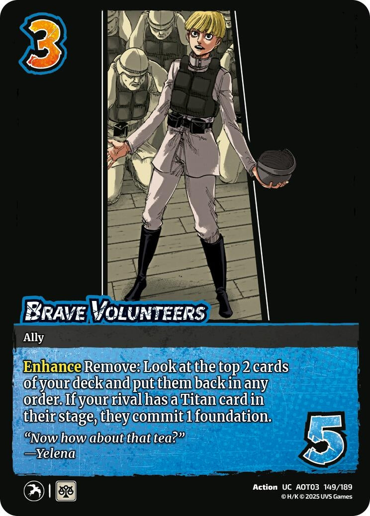 Image for Brave Volunteers (Attack on Titan: Apocalypse) (149/189) - UniVersus