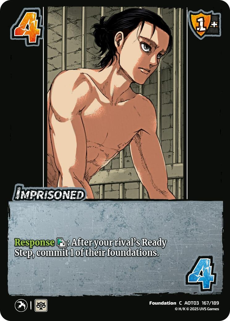Image for Imprisoned (Attack on Titan: Apocalypse) (167/189) - UniVersus