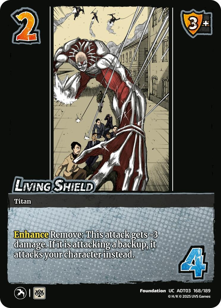 Image for Living Shield (Attack on Titan: Apocalypse) (168/189) - UniVersus
