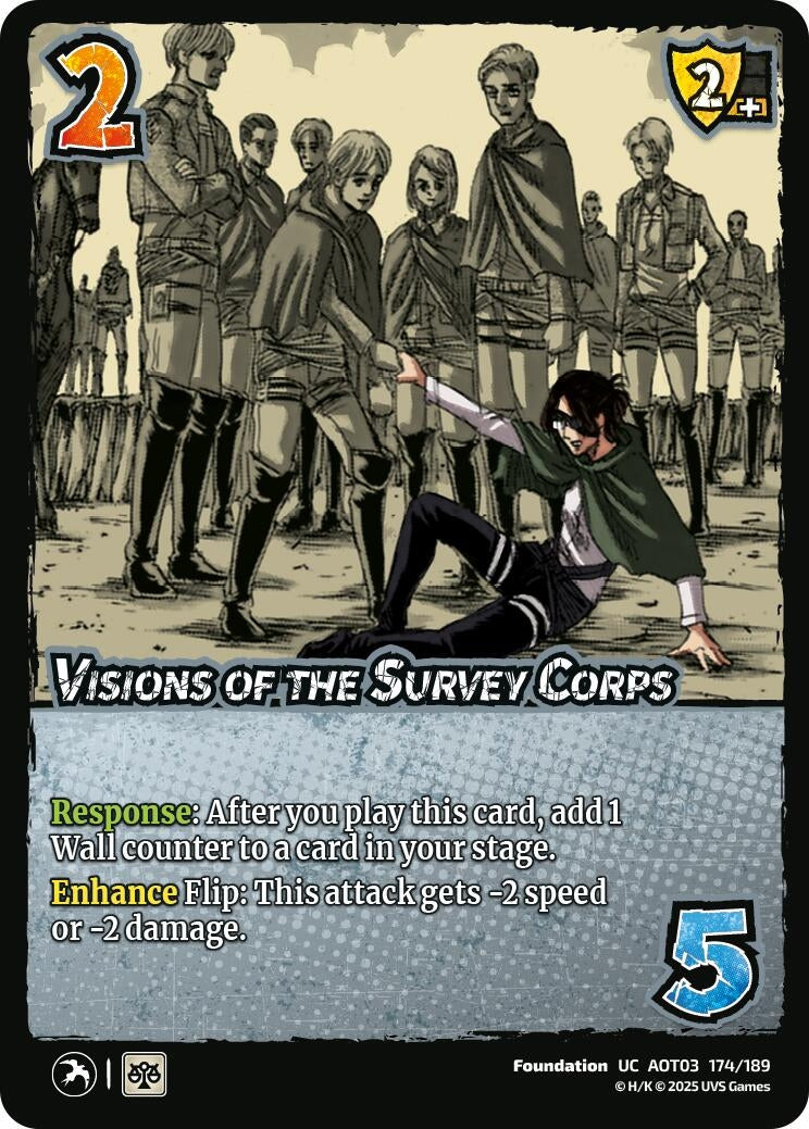 Image for Visions of the Survey Corps (Attack on Titan: Apocalypse) (174/189) - UniVersus