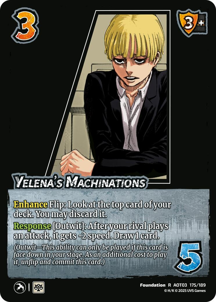 Image for Yelena's Machinations (Attack on Titan: Apocalypse) (175/189) - UniVersus