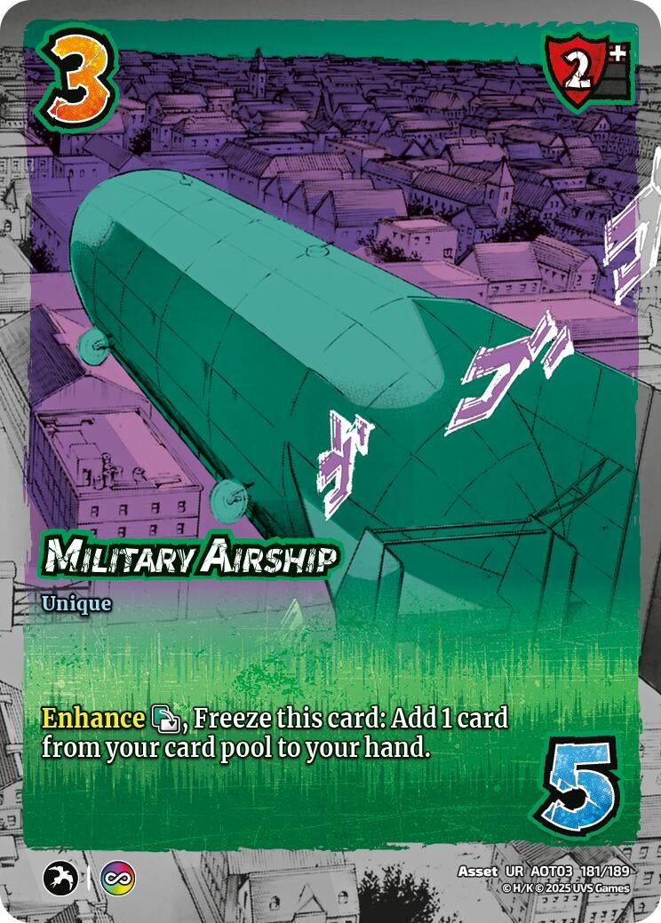 Image for Military Airship (Attack on Titan: Apocalypse) (181/189) - UniVersus