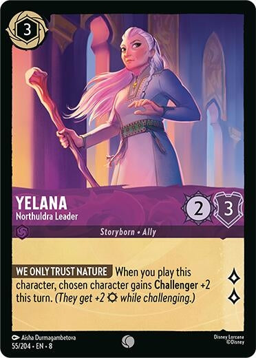 Image for Yelana - Northuldra Leader (Reign of Jafar) (55/204) - Disney Lorcana