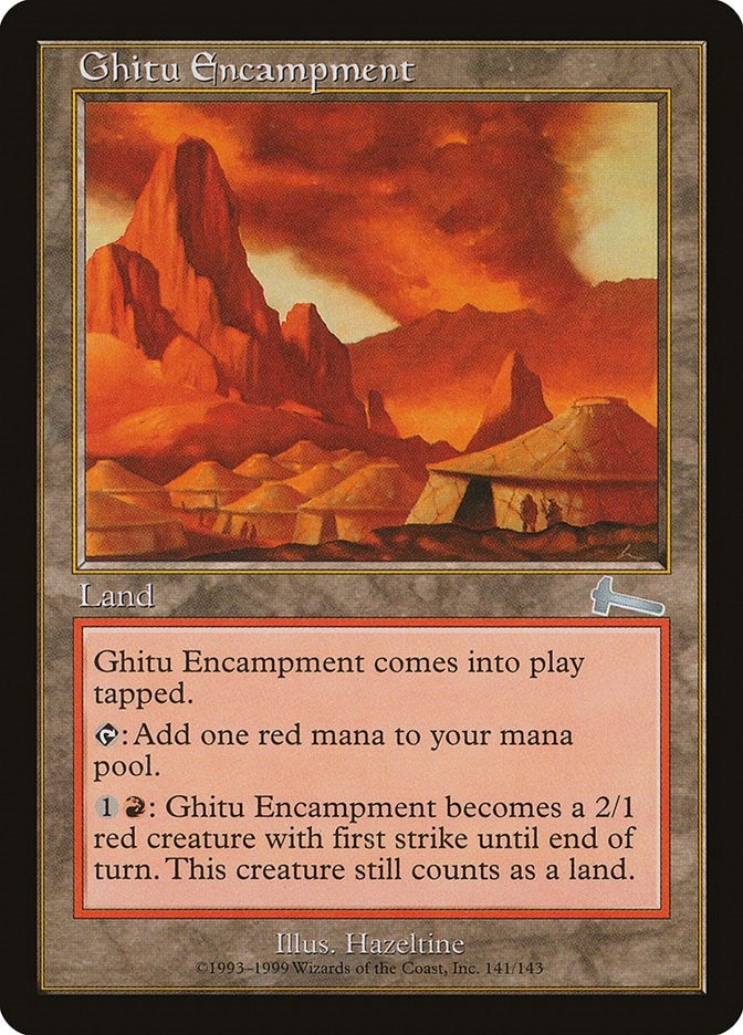 Image for Ghitu Encampment (Urza's Legacy) (141) - Magic: The Gathering