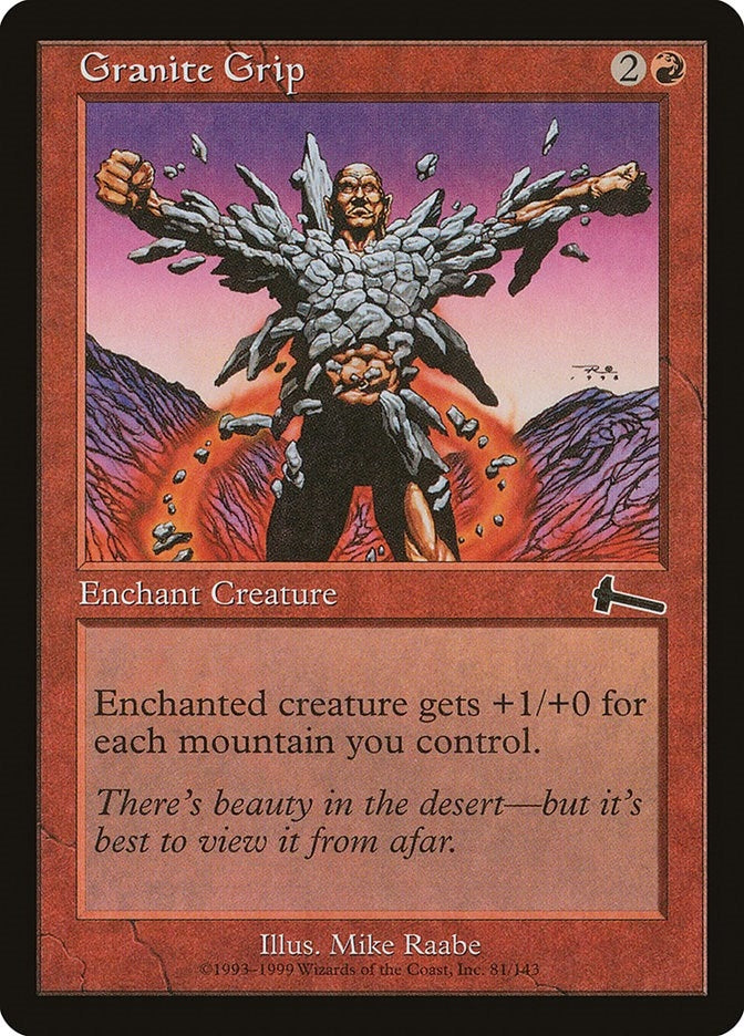 Image for Granite Grip (Urza's Legacy) (81) - Magic: The Gathering