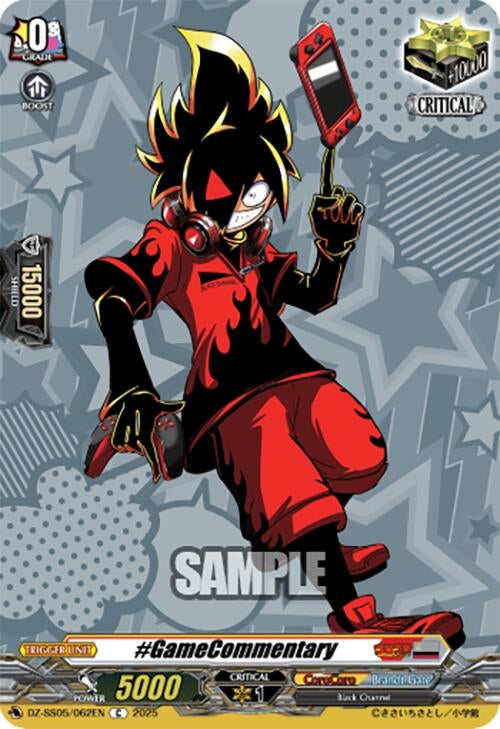 Image for #GameCommentary (DZ-SS05: CoroCoro Start Deck Pack) (DZ-SS05/062EN) - Cardfight Vanguard