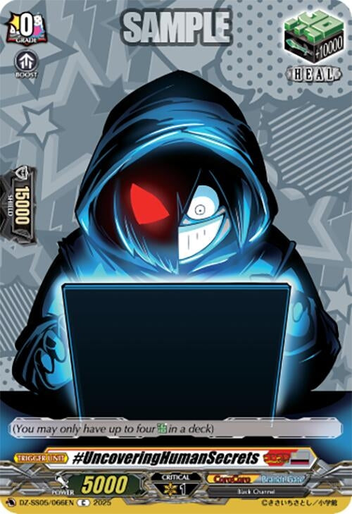 Image for #UncoveringHumanSecrets (DZ-SS05: CoroCoro Start Deck Pack) (DZ-SS05/066EN) - Cardfight Vanguard