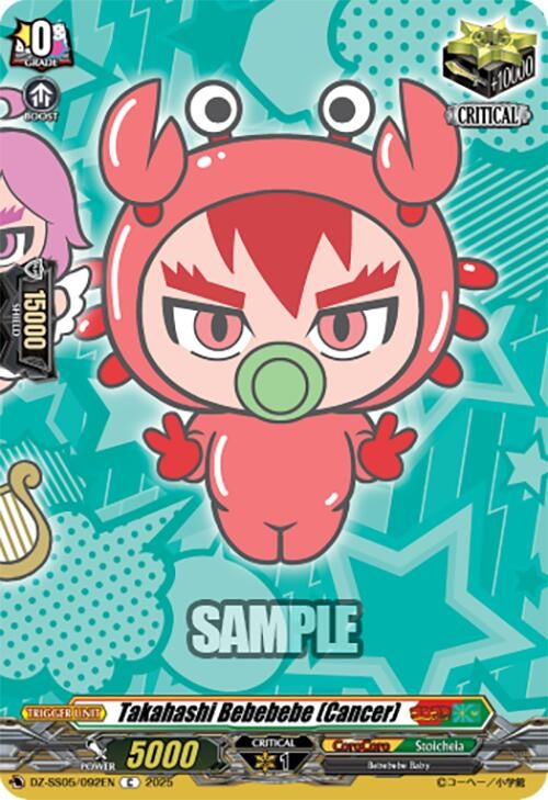 Image for Takahashi Bebebebe (Cancer) (DZ-SS05: CoroCoro Start Deck Pack) (DZ-SS05/092EN) - Cardfight Vanguard