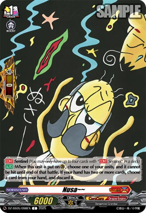 Image for Nusa~~ (DZ-SS05: CoroCoro Start Deck Pack) (DZ-SS05/098EN) - Cardfight Vanguard