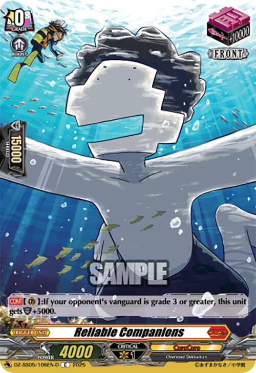 Image for Reliable Companions (D) (DZ-SS05: CoroCoro Start Deck Pack) (DZ-SS05/106EN-D) - Cardfight Vanguard