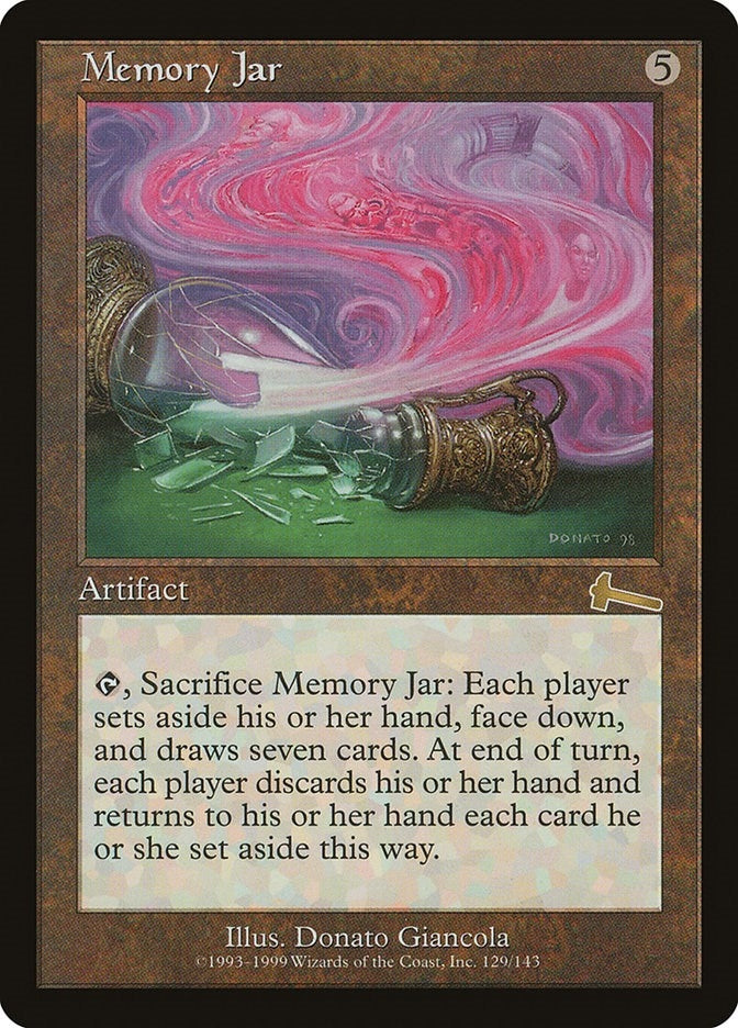 Image for Memory Jar (Urza's Legacy) (129) - Magic: The Gathering